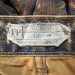 Free People  SZ 28 Tribal Ankle Jeans Zip-Fly Low-Rise Pockets Skinny Leg Multi Photo 6