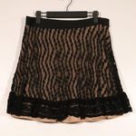 Max Studio EUC Black Lace  Skirt Size Large Photo 0