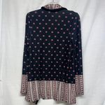 Aeropostale  Blue and Red Geometric Boho Cardigan Oversized Photo 4
