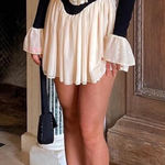 House Of CB ‎ 'Alana' Black & Cream Off Shoulder Dress NWOT size S Photo 0