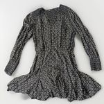 Veronica Beard Sacchi printed chiffon mini Smoked Waist Token Sheer Sz 8 Photo 5