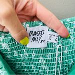 Princess Polly  Long Sleeve Floral Crop Top Green Sz 4 Photo 4