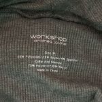 Andrea Jovine  Charcoal Cowl Neck Sweater Photo 2