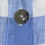 J.Crew Woman’s Blue & White Gingham Button-Front Sundress – Women’s Size 6 Photo 2