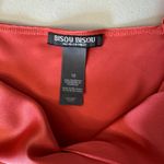 Bisou Bisou y2k  coral v-neck tank top women's size 10/medium Photo 2