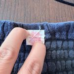 Xhilaration Black Strapless Dress with White lace Trim tassels Photo 4