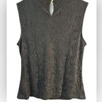 Calvin Klein NWT  Lace Tank Lined Black Business Casual Career Size Large Photo 1