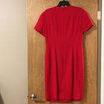 Liz Claiborne  Festive Red Dress Photo 1