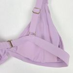 ANDIE NWT  Swim The Caicos Top Flat Bikini Top Light Purple Size Large L NEW Photo 8