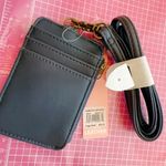 Stone Mountain  bonded leather mini wallet with removable shoulder strap Photo 1