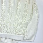 Zimmermann Wylie Flared Cotton Sweater Knit Midi Skirt Ivory US 12 AU 4 NWT Photo 13