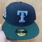 New Era Cap Rahnni Fitteds Hatclub Texas rangers Size 7 5/8 Rahnni Was Here Pack 59fifty new era fitted brand new  Photo 0