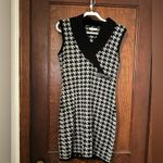 Calvin Klein Houndstooth Print Sleeveless Sweater Dress Size S Photo 1