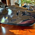 Sanrio KUROMI 2008 Black & Red Backpack Book Bag w/ Red & White Striped Lining Photo 9