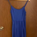 American Eagle Retro AEO Blue Skater Dress Photo 2