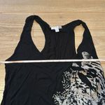 Romeo + Juliet Couture Black Flowy Tank Top Size Large Photo 4