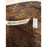 Victoria's Secret Leopard Print Hot Pink Lace/Velvet Trim Babydoll Camisole Sz L Photo 3