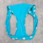 Arizona Jeans  Company Blue Polka Dot Cheeky Medium Bikini Bottom Swimwear Photo 5