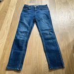 Classic Blue Straight Leg Jeans Medium Photo 0