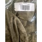 Lulus  Wild at Heart Olive Green Vegan Suede Moto Jacket L NWT Photo 6
