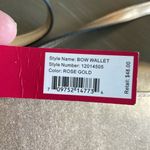 Circus by Sam Edelman Rose Gold Bow Crossbody Wallet NWT Photo 8