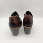 Earth Women's Lina Austin Wide Ankle Boots Size 9 Mahogany Brown Photo 2