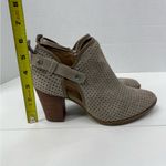 Franco Sarto  Perforated Taupe Ankle Booties size 6.5 Photo 6