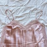 Valerie Stevens Vintage 90s Womens Size Large Pink Slip Dress Chemise Coquette Photo 2