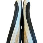 Enzo Angiolini  Bullseye Raffia Flats Slip On Ballet Color Block Size 8.5 Women's Photo 7