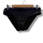 Robin Piccone  Penelope Crochet Black Halter Neck Swimsuit‎ Top Sz M Beach Pool Photo 8