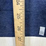 Lauren James Hoodie Womens Sz M Heathered Blue Soft Thumb Holes Photo 6