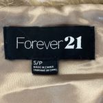 Forever 21 Shaggy Faux Fur Brown Vest Size Small Photo 5