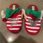 Dearfoams  Christmas Colorful Knit Slippers unisex women size 5-6 men=3-4 Photo 4