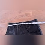 Banana Republic  high-rise straight leg lamb leather pant size 27 Photo 7