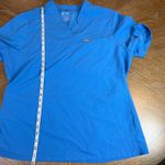 FIGS Inala Short Sleeve Scrub Top PO 2601 Blue Size XXL W22SW1010 Photo 5