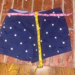 Cambridge Dry Goods Womens Star Shorts 6 Blue Star Embroidered Beach Vacation Photo 5