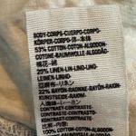 Free People  Paradise Linen High Waist Cropped Pants Size Small Photo 8