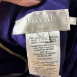 David's Bridal David’s Bridal Cap Sleeve Dress Size 6 Purple New Prom Formal Homecoming NWT Photo 7
