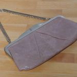 Hobo International Womens Hayley Clutch Wallet Handbag Pink (Cameo) Clasp Chain Photo 1