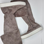 J Slides Petra Over The Knee Sneaker Boots Green Size 10 Photo 1