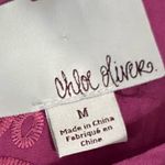 Anthropologie Chloe Oliver Magenta Pink Bell Sleeve Lace Crochet Blouse Top Photo 5