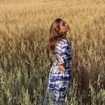 Mango  MNG Blue Tie Dye Open Back Puff Sleeve Cotton Maxi Dress 8 Photo 7