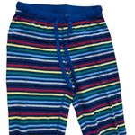 Women's Hanna Andersson blue rainbow stripe pajama pants size xs Photo 1