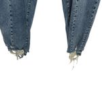Good American Good Boy Straight Jeans Indigo678 Distressed Blue Plus Size 28 Photo 5