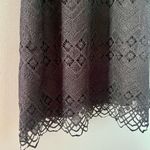 ASTR Aster the label Black Lace Sleeveless shift mini Dress size large Photo 9