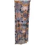 Flynn Skye Flynn Skye Womens Bohemian Feather Print Sleeveless Maxi Dress Size XS Photo 10