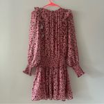 Ramy Brook Penelope Pink Ruffled Dress Size S Photo 3