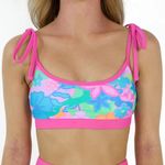 93 Play Street TYLER Wild Child Size XL Sporty Bikini Top Pink Photo 0
