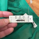 Madewell  Sheer V-Neck Dolman Sleeve Maxi‎ Dress Verdant Green size XXS NWT Photo 7