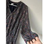 J. Crew Mercantile Floral Long Sleeve Mini Dress V Photo 6